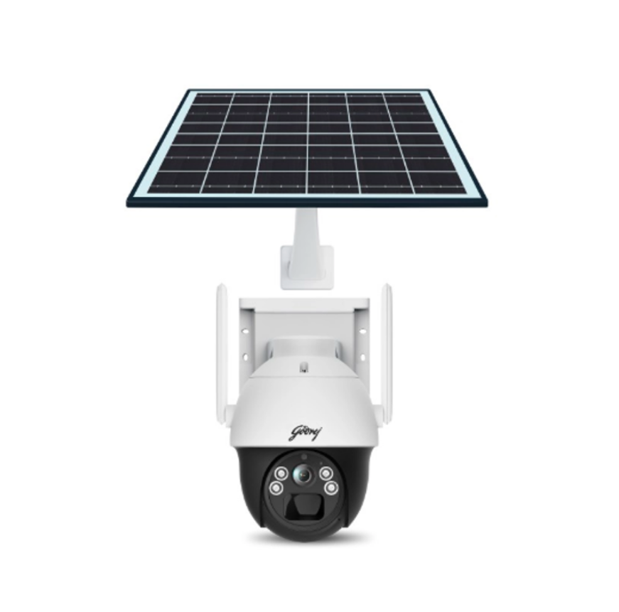 Godrej Ace Pro Green 4MP Plastic IP66 Solar Powered SIM Camera